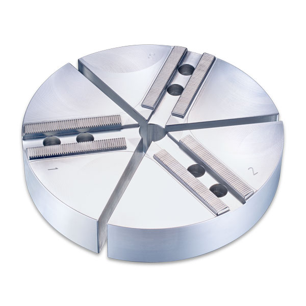 Aluminum Round Jaws 1.5mmx60°