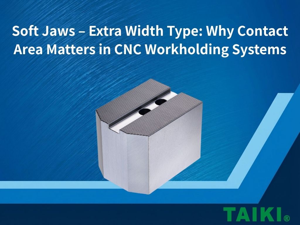 Soft Jaws – Extra Width Type: Why Contact Area Matters in CNC Workholding Systems