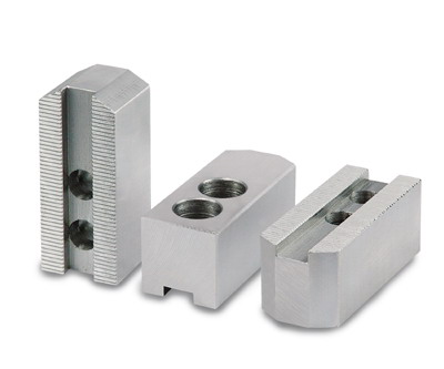 Details about   PH-10250F STEEL SOFT JAWS FOR 1/16 x 90° SERR 10-12" CHUCK W/A 2.5" HT 3 PC SET 